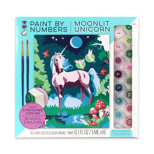 Paint By Numbers - Moonlit Unicorn