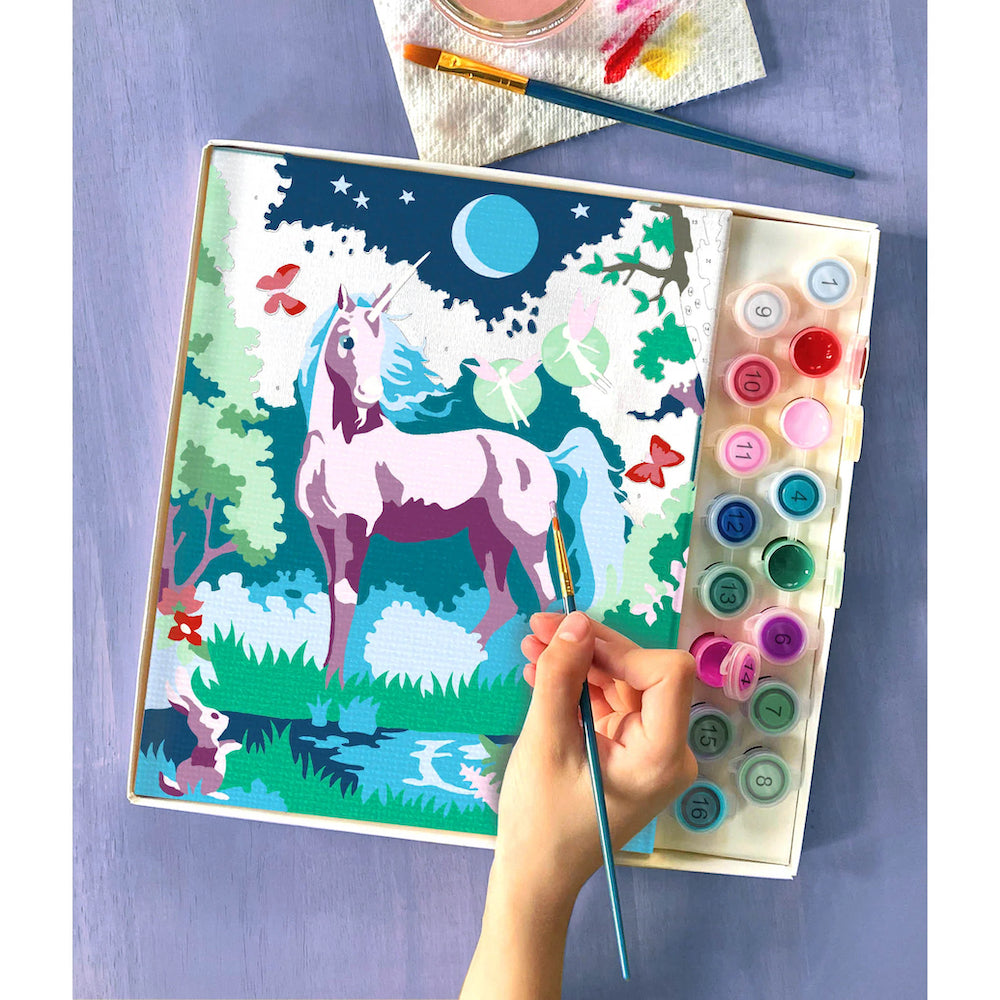 Paint By Numbers - Moonlit Unicorn