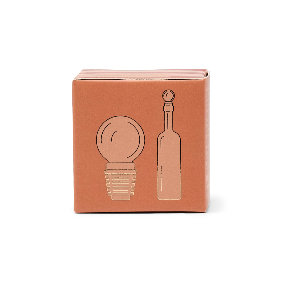 The Moony Bottle Stopper - Amber