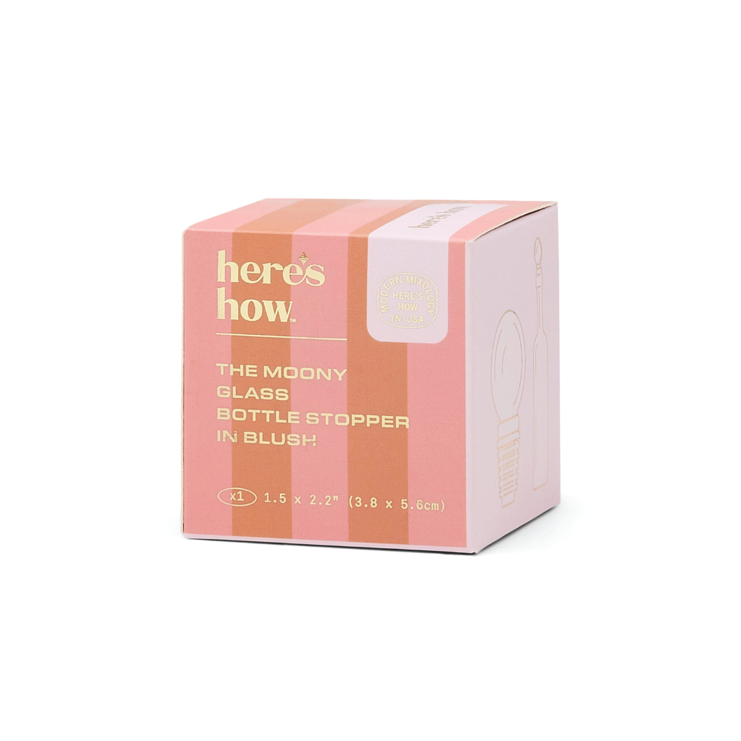 The Moony Bottle Stopper - Blush