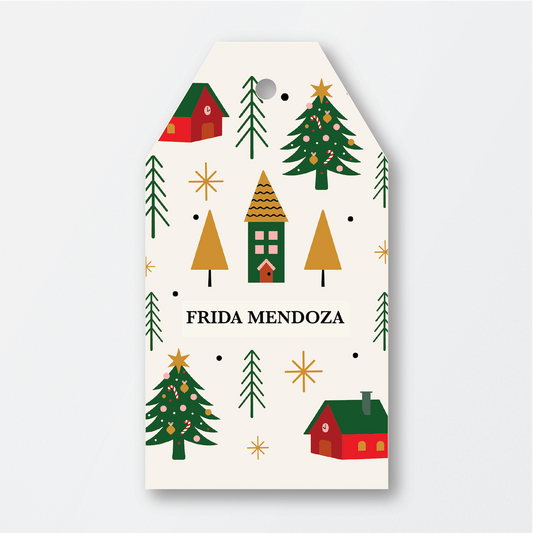 Christmas Village Tag
