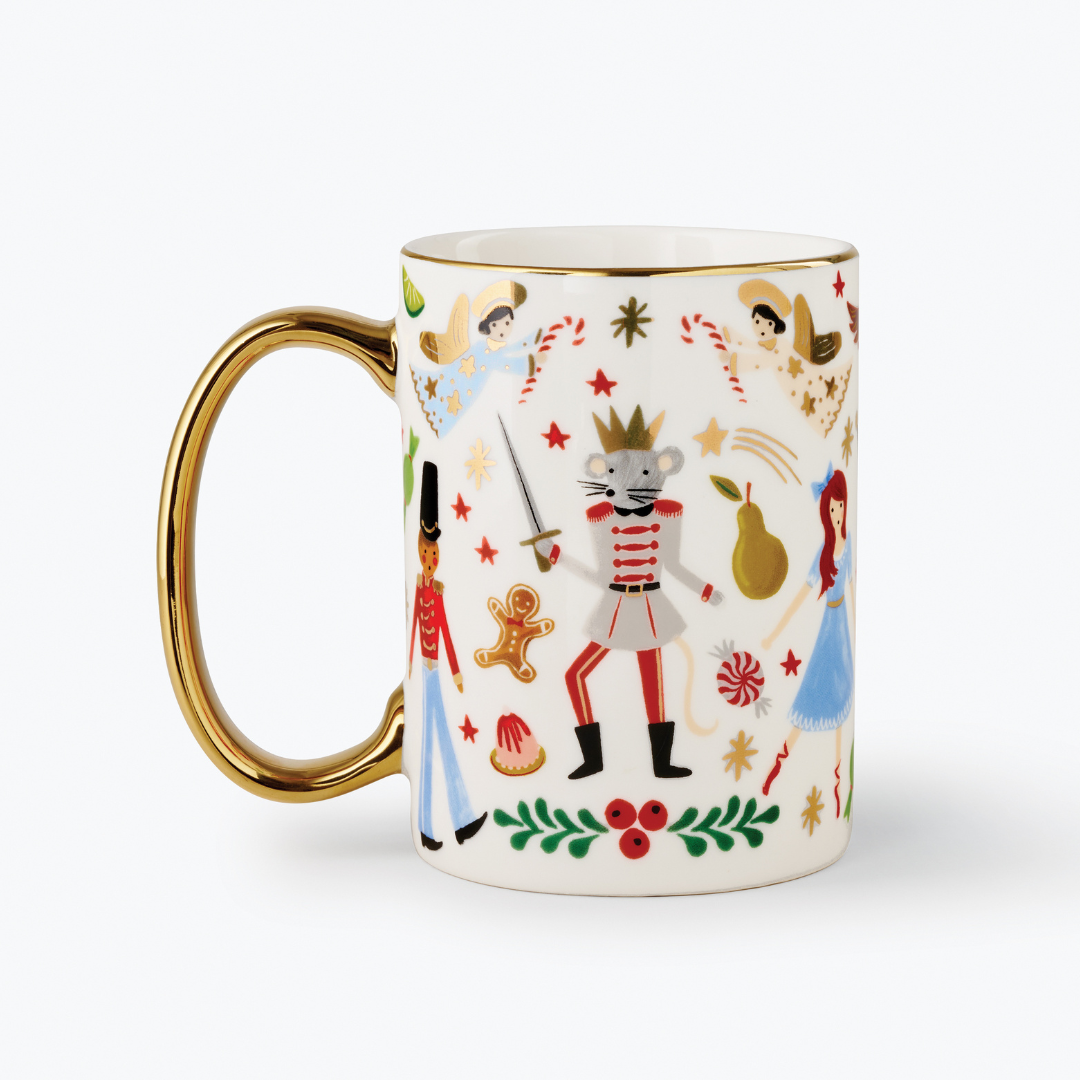 Nutcracker Porcelain Mug