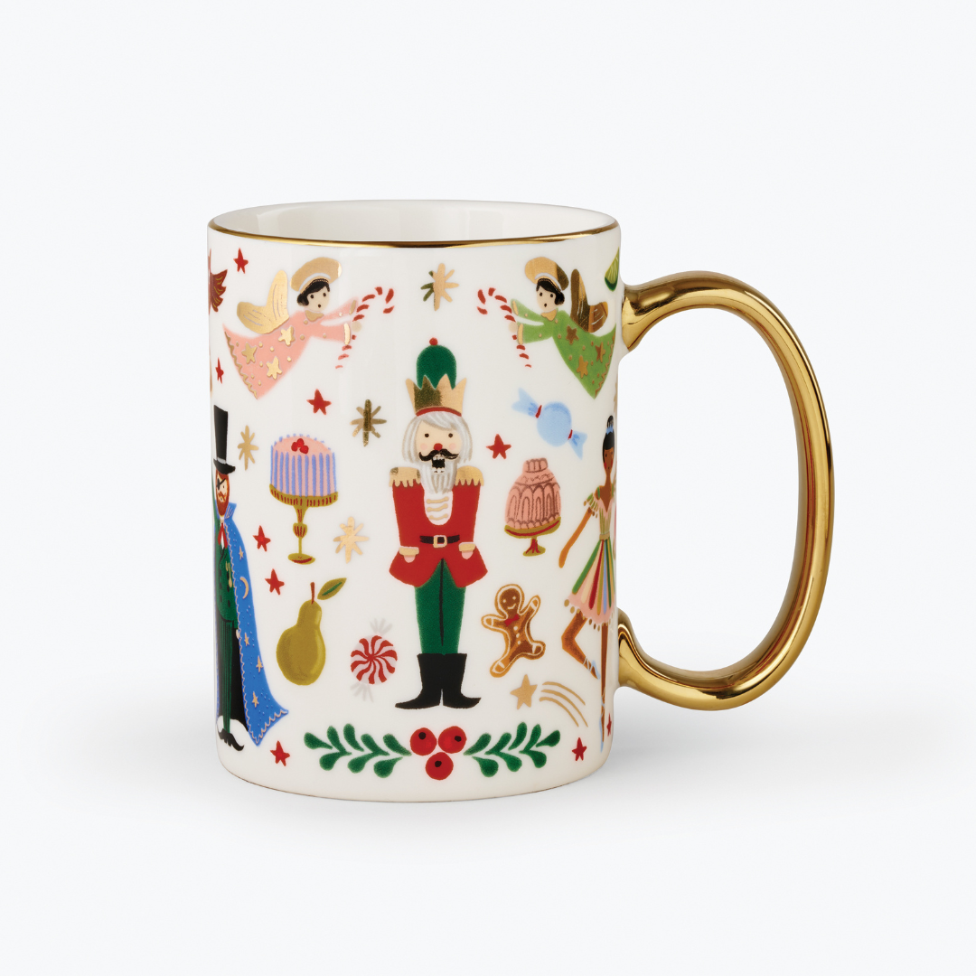 Nutcracker Porcelain Mug