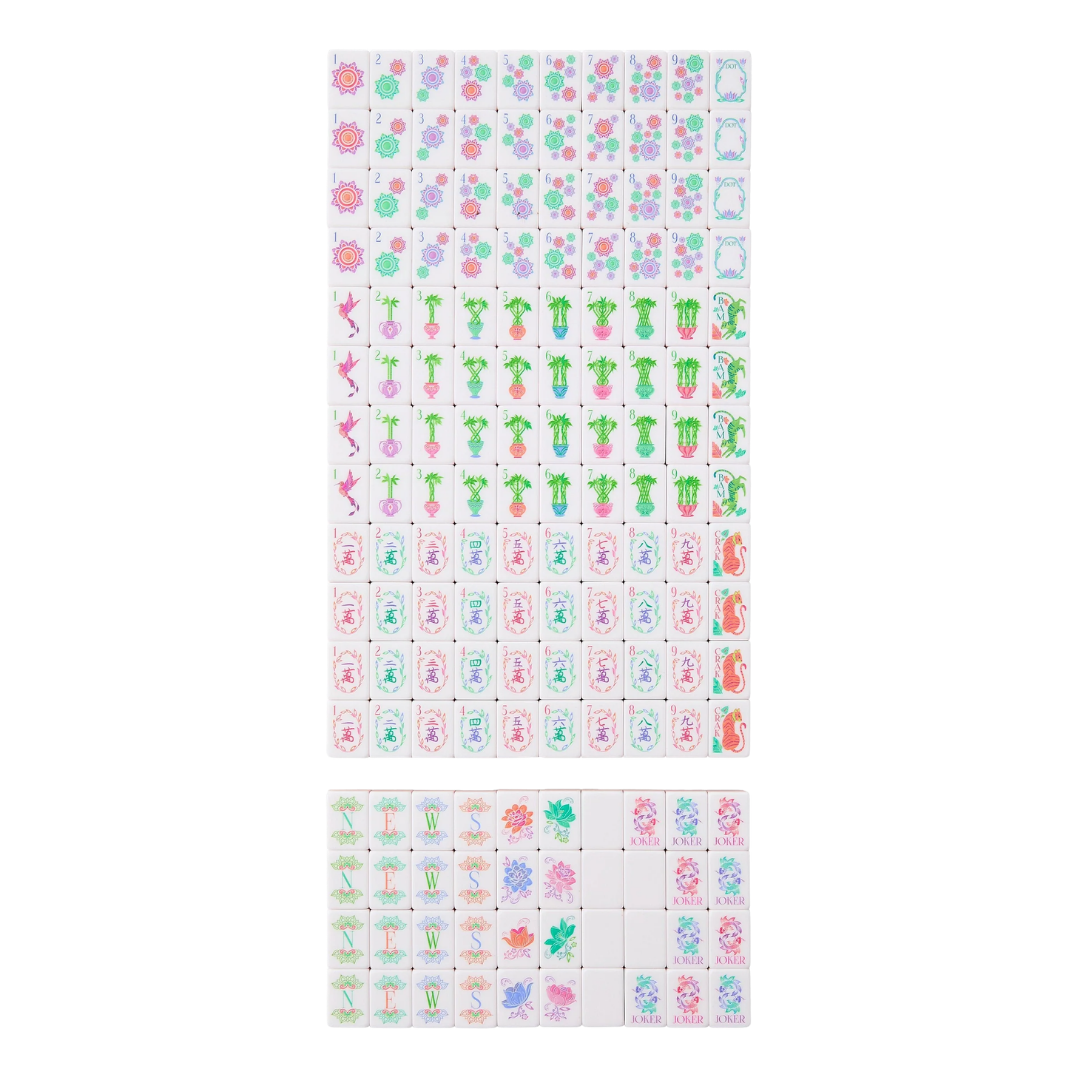 Pearlescent Mahjong Tiles