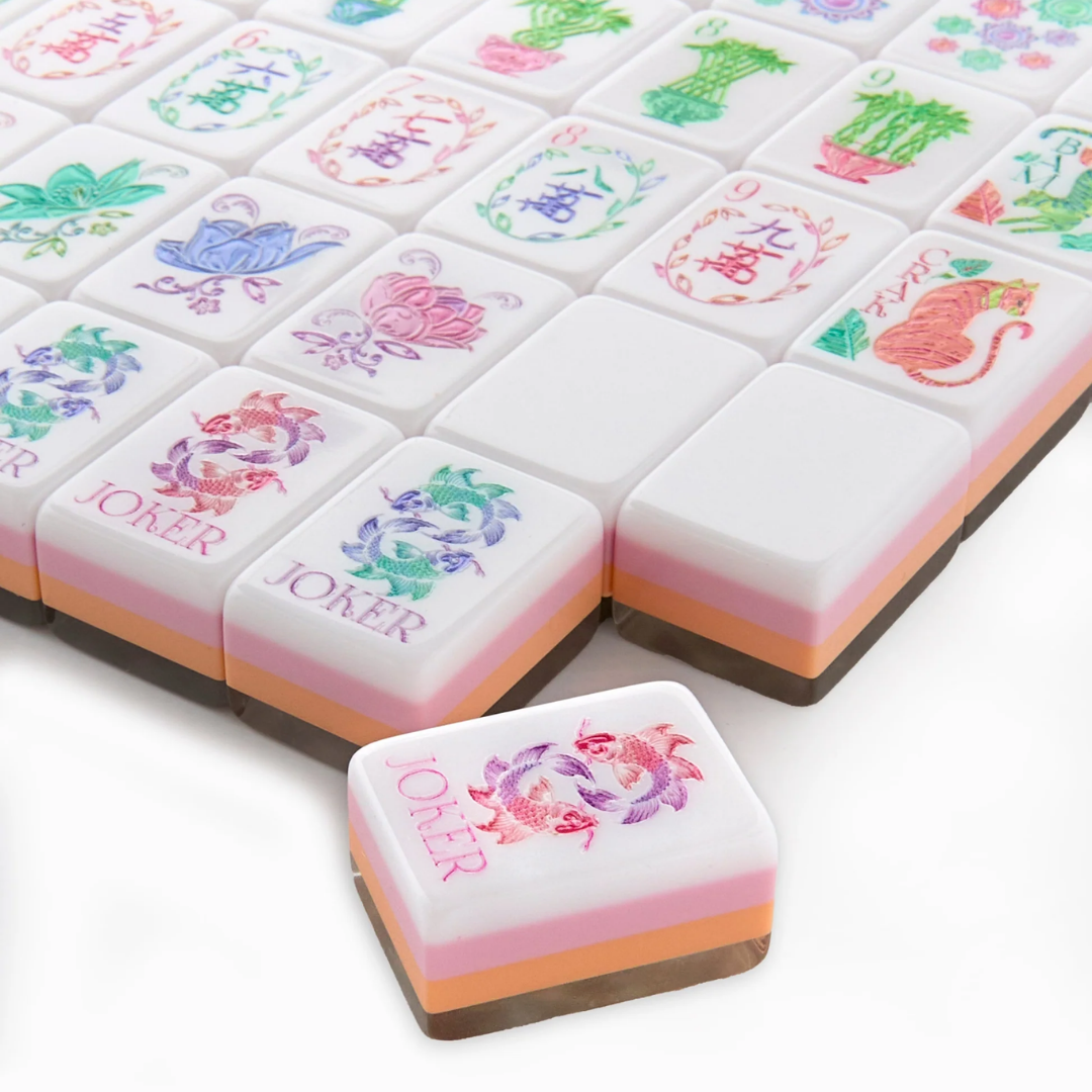 Pearlescent Mahjong Tiles