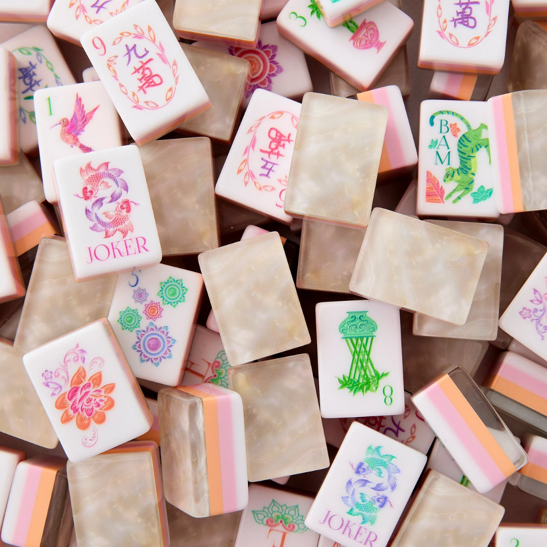 Pearlescent Mahjong Tiles