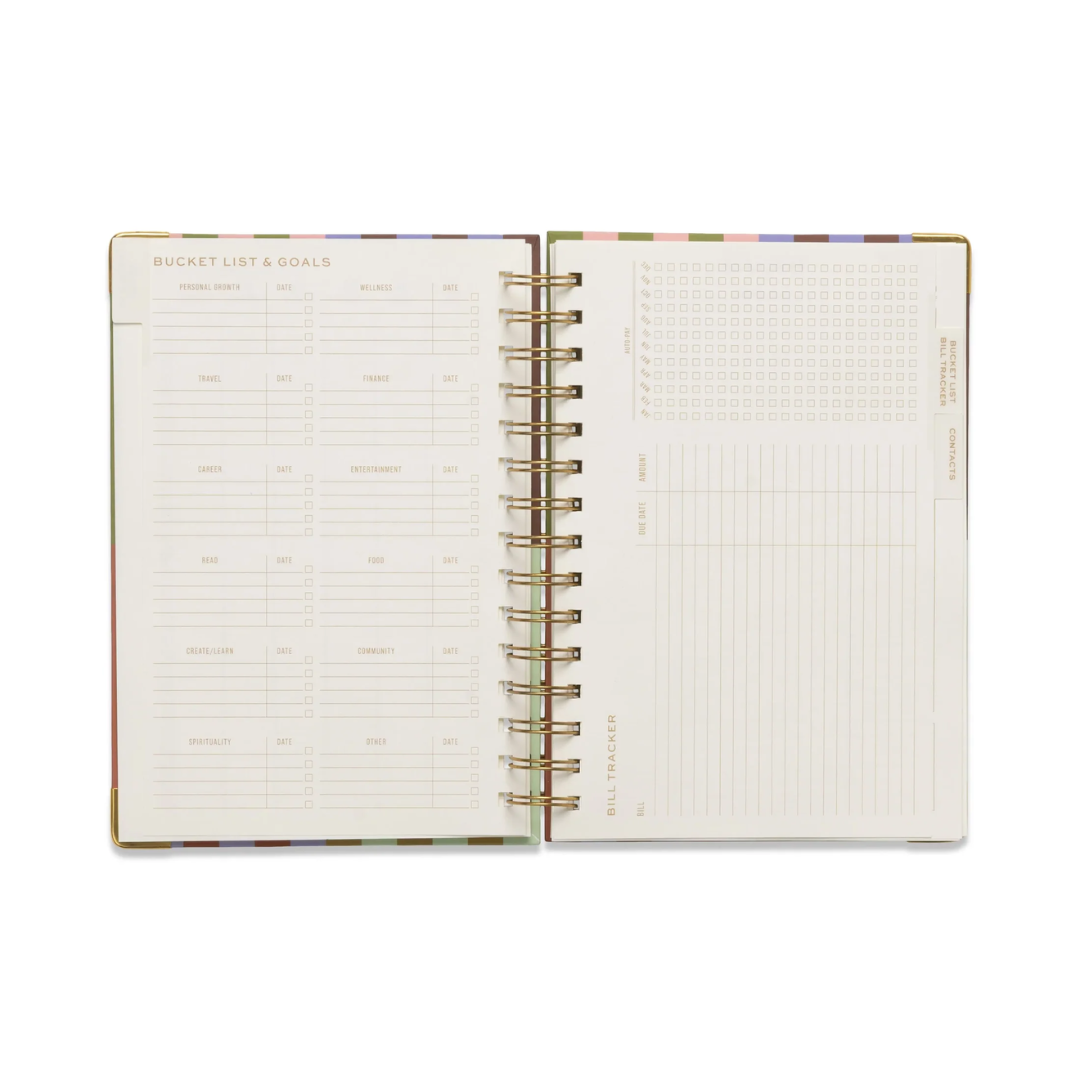 Perpetual planner - Bold Stripe