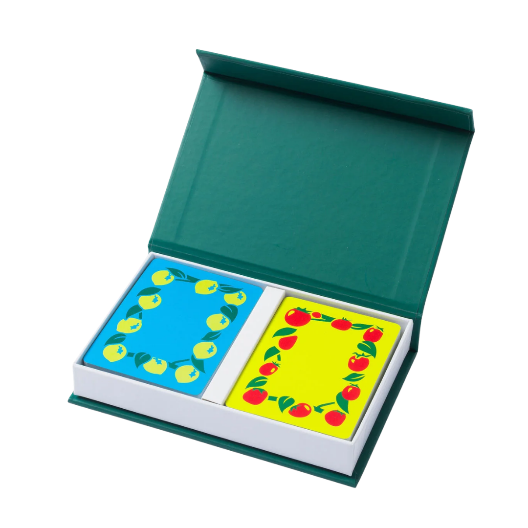 Playing cards Tomato & Lemon