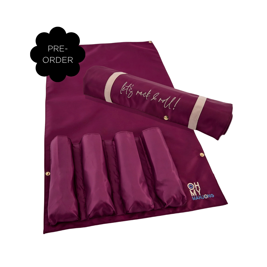 Burgundy Let's Rack & Roll Bag