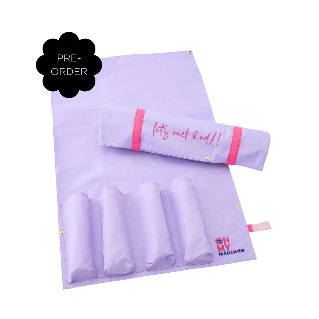 Lilac Let's Rack & Roll Bag