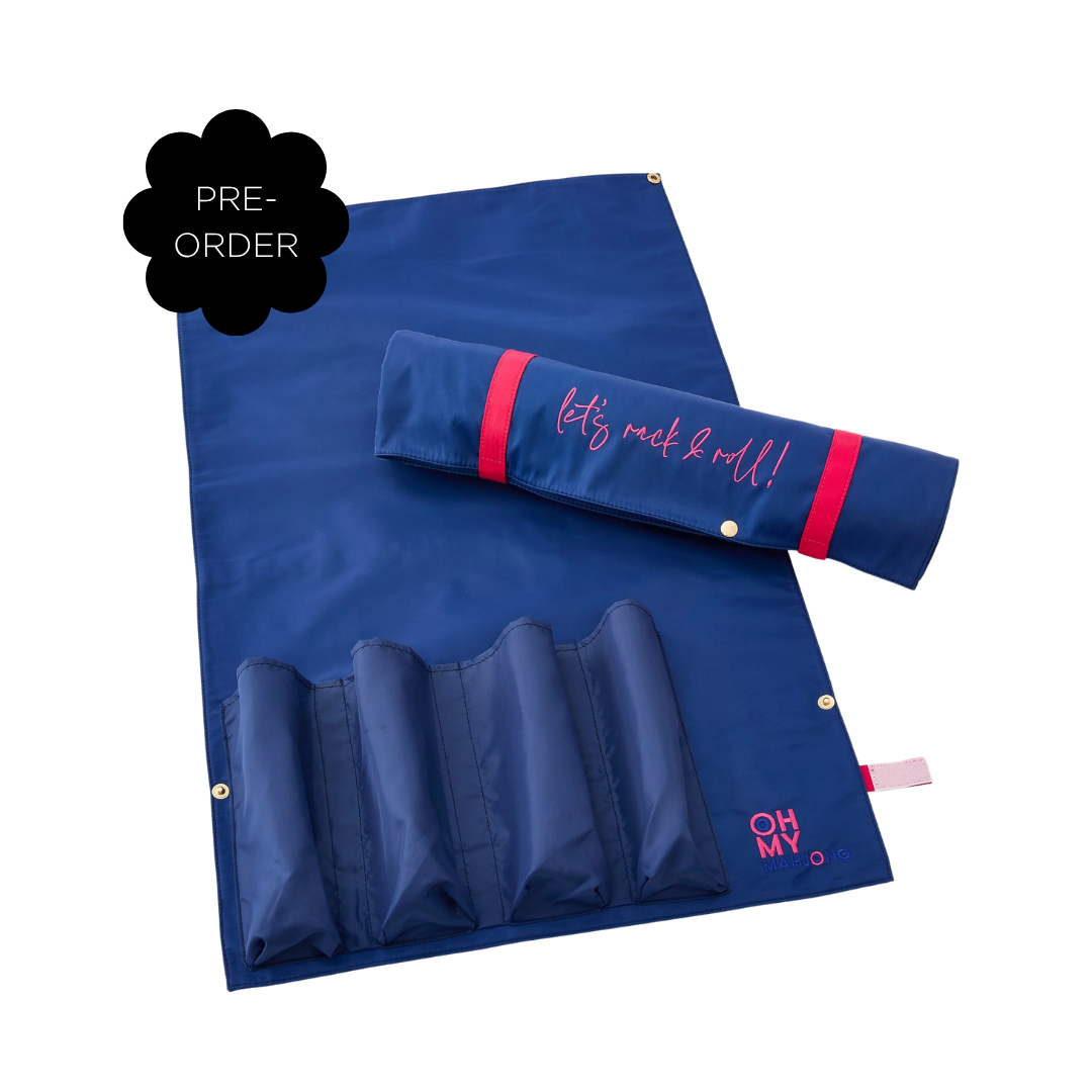 Navy Let's Rack & Roll Bag