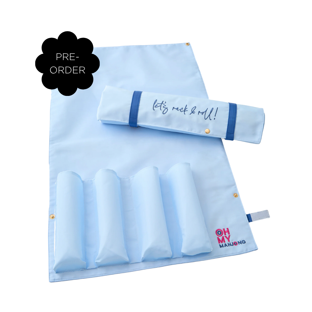 Light Blue Let's Rack & Roll Bag