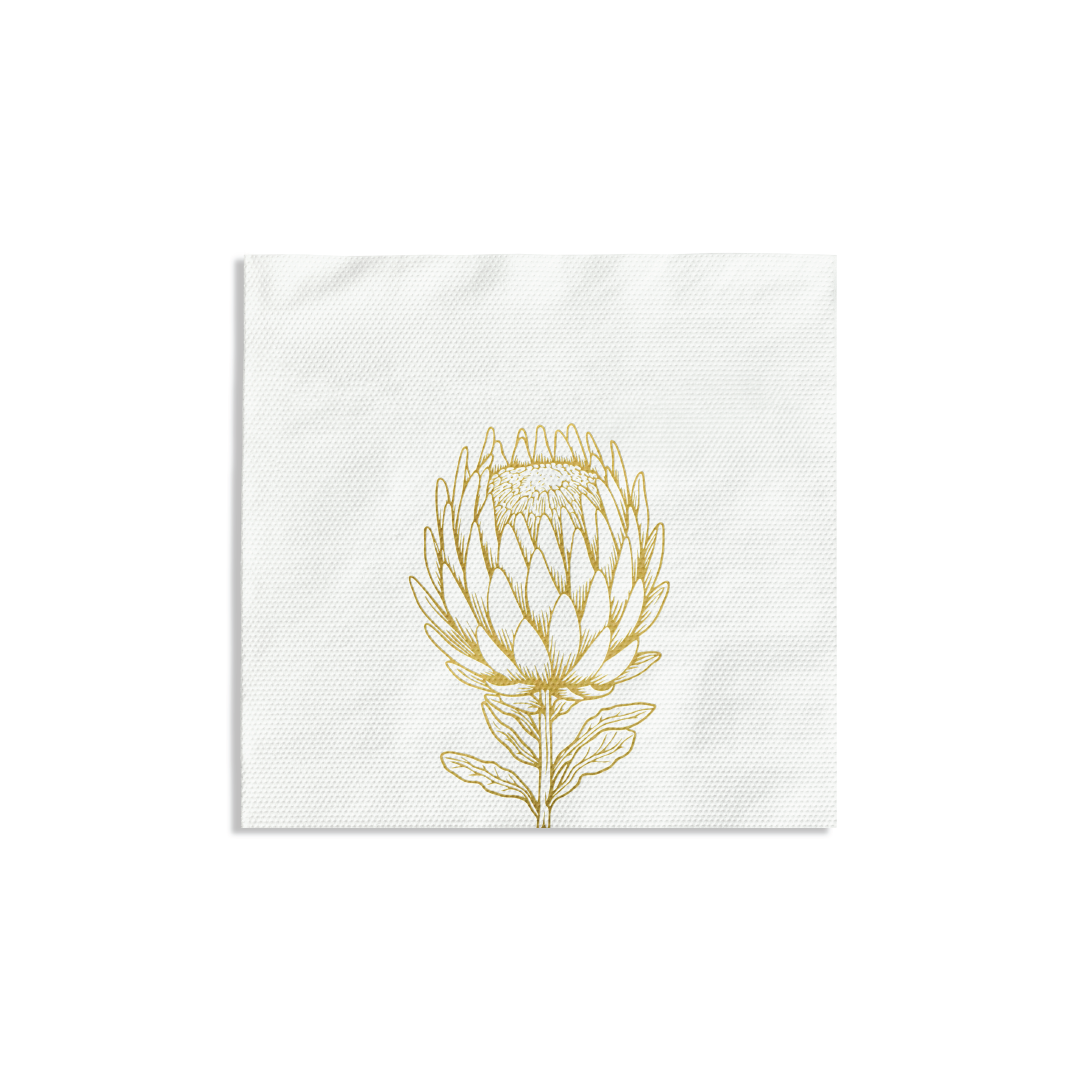 Protea Cocktail Napkin