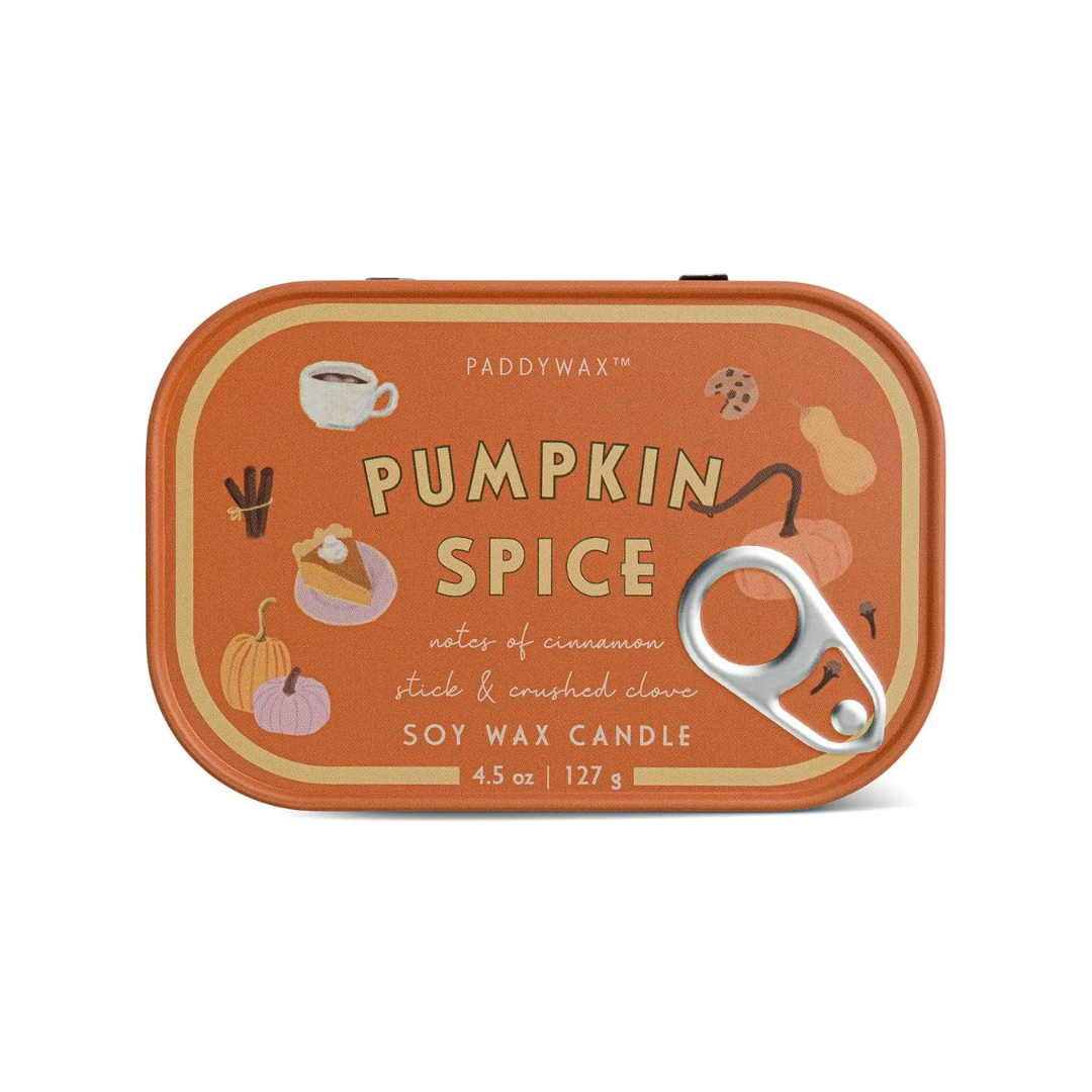 Bistro 4.5 oz Tin Candle - Pumpkin Spice