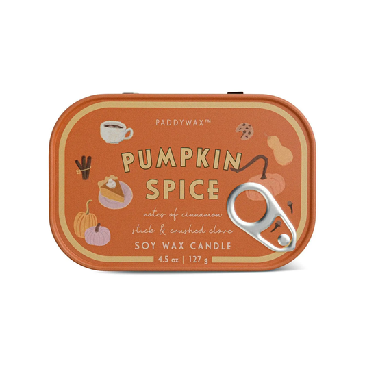 Bistro 4.5 oz Tin Candle - Pumpkin Spice