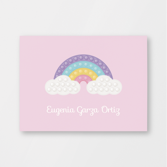 Pop It Rainbow Card
