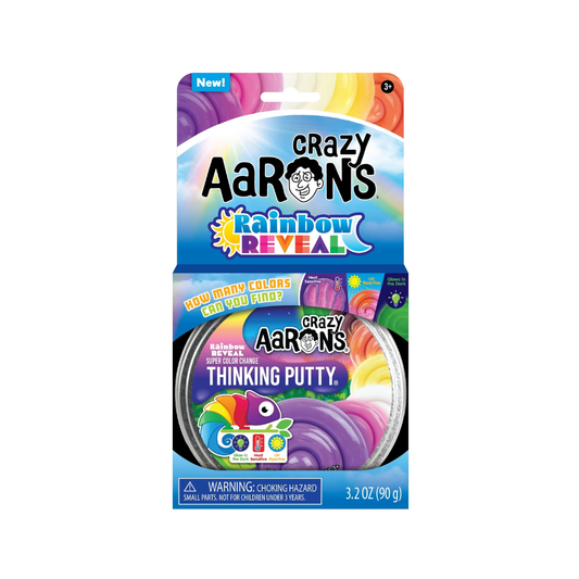 Rainbow Reveal Thinking Putty Tin