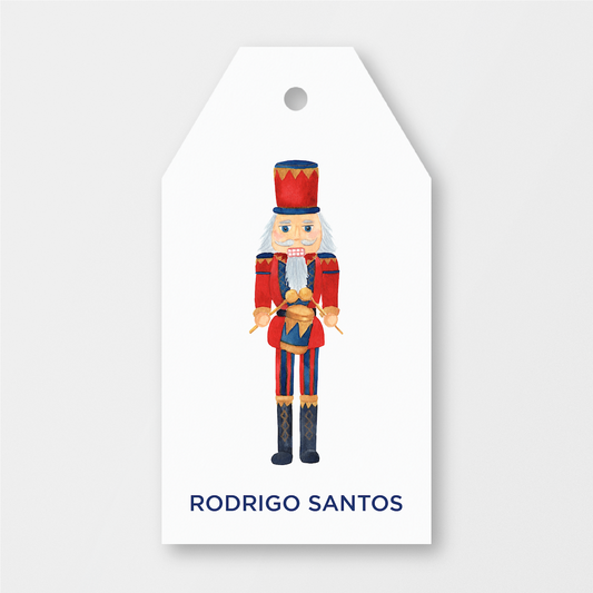 Red Nutcracker Tag