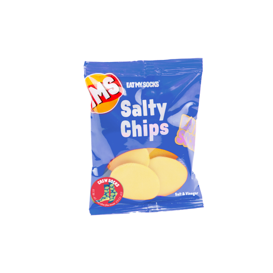 Salty Chips, Blue Socks