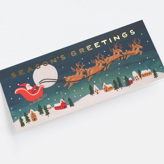 Santa's Sleigh card