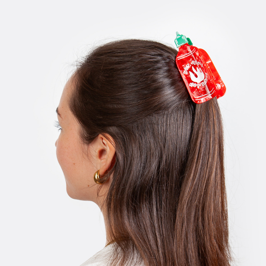 Hair Claw - Sriracha