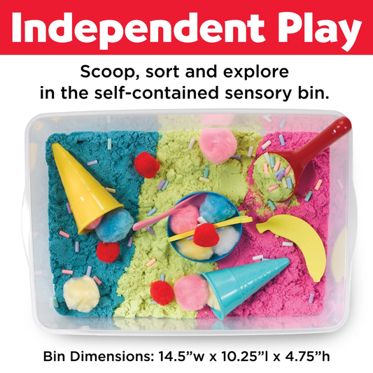 Sensory Bin Ice Cream Shop