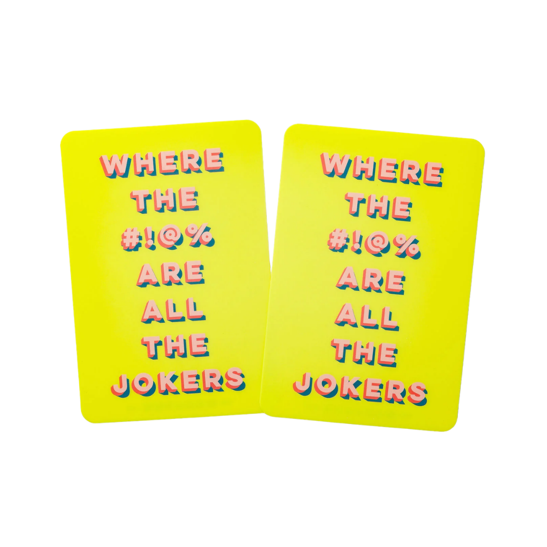 Where The #!% Are All The Jokers - Yellow