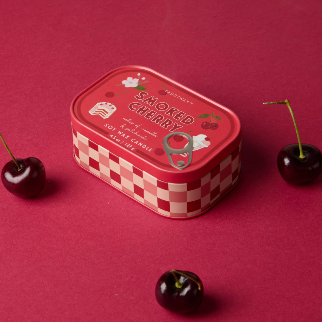 Bistro 4.5 oz Tin Candle - Smoke Cherry