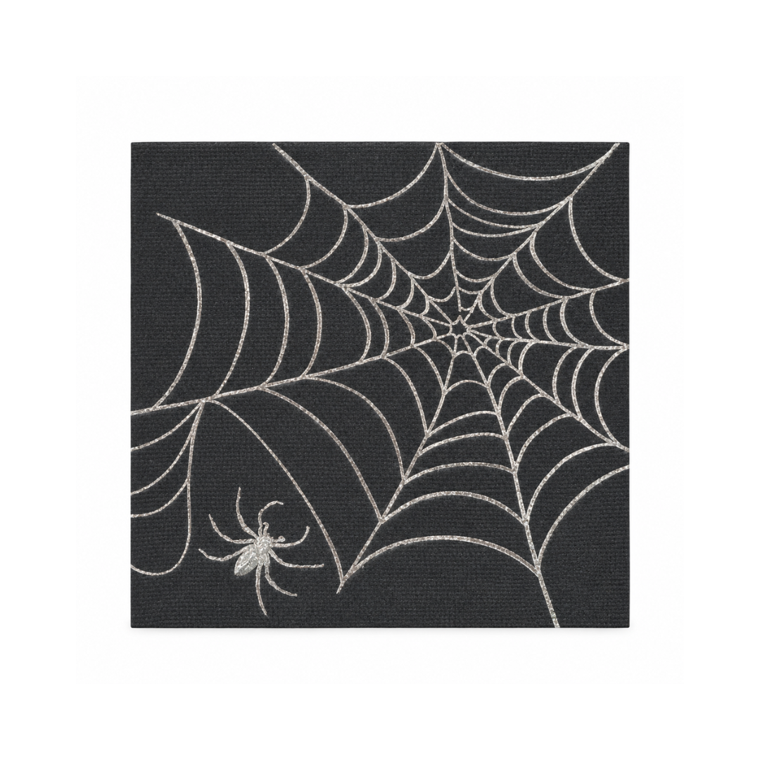 Spiderweb Cocktail Napkin