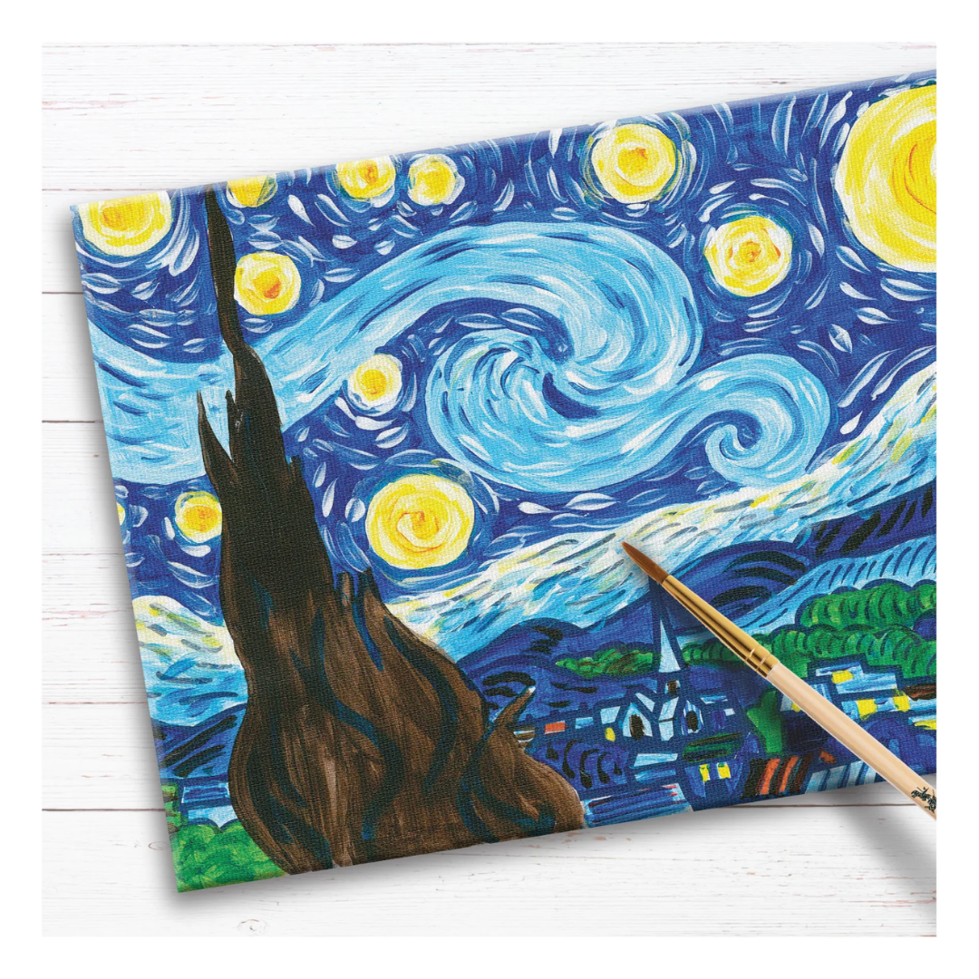 Paint By Number Museum Series-The Starry Night