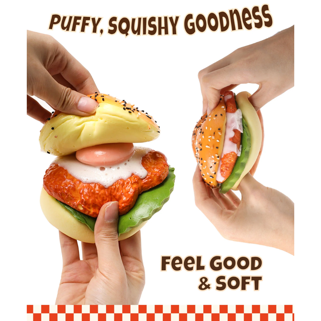 Squishy - Teriyaki Burger Bun