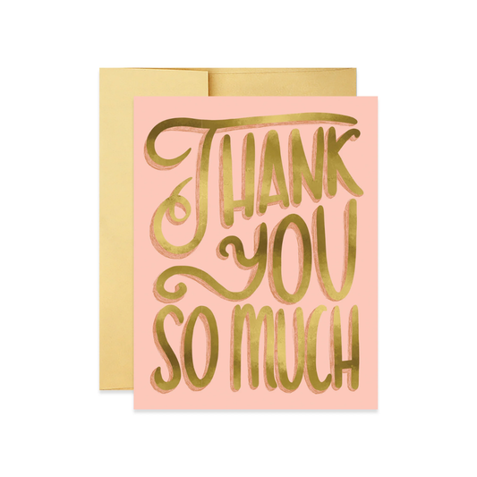 Lettering Thank You