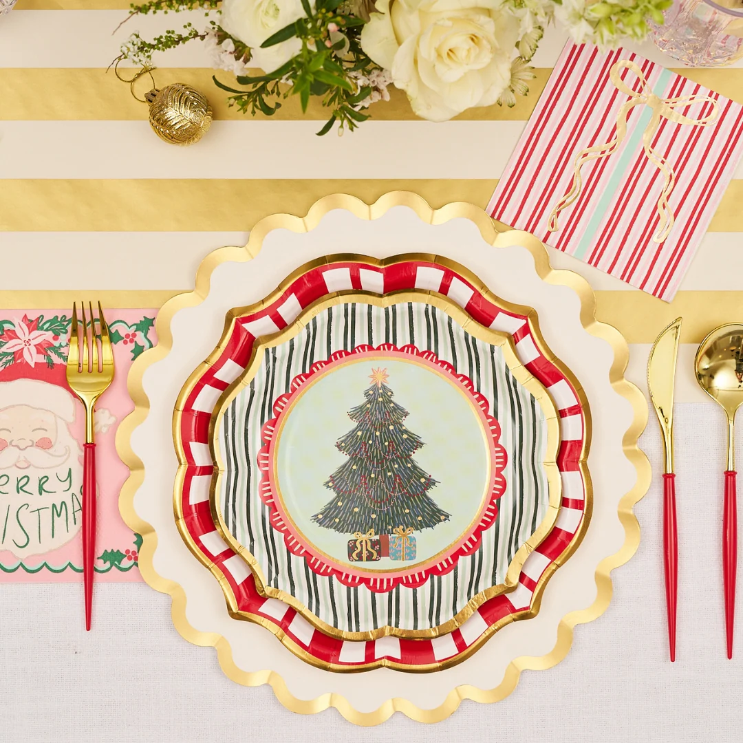 Tis the Season Salad Plates