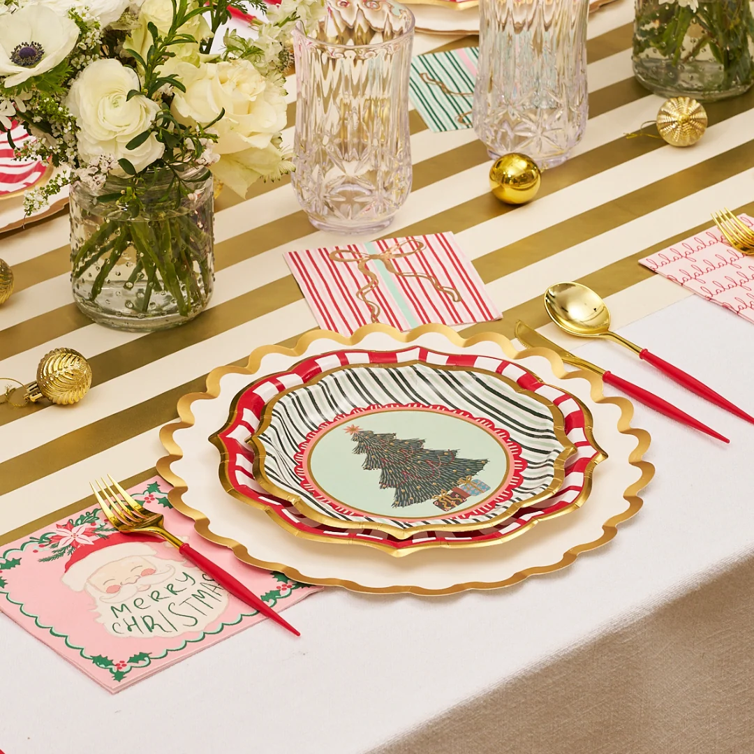 Tis the Season Salad Plates