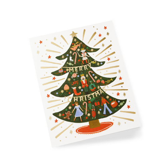 Nutcracker Tree Card