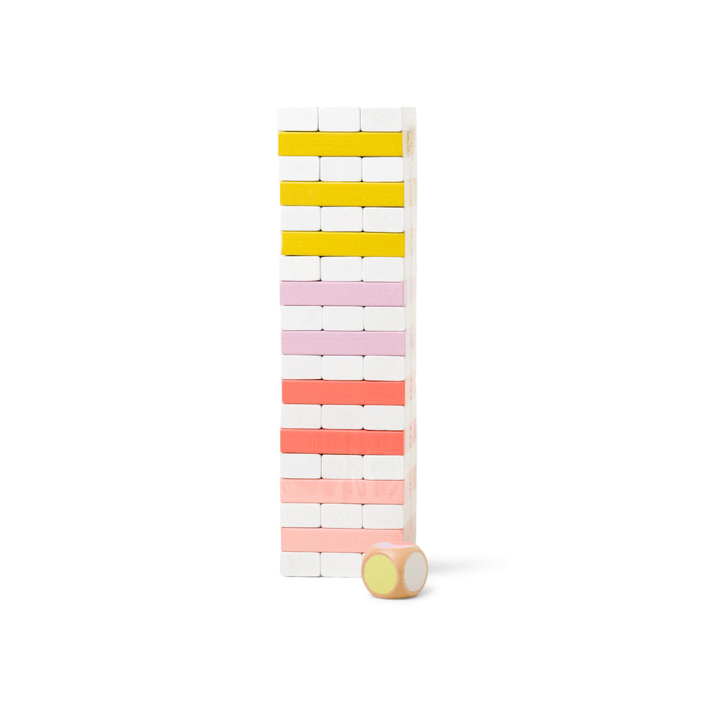 Tumbling Tower Game - Color Pop