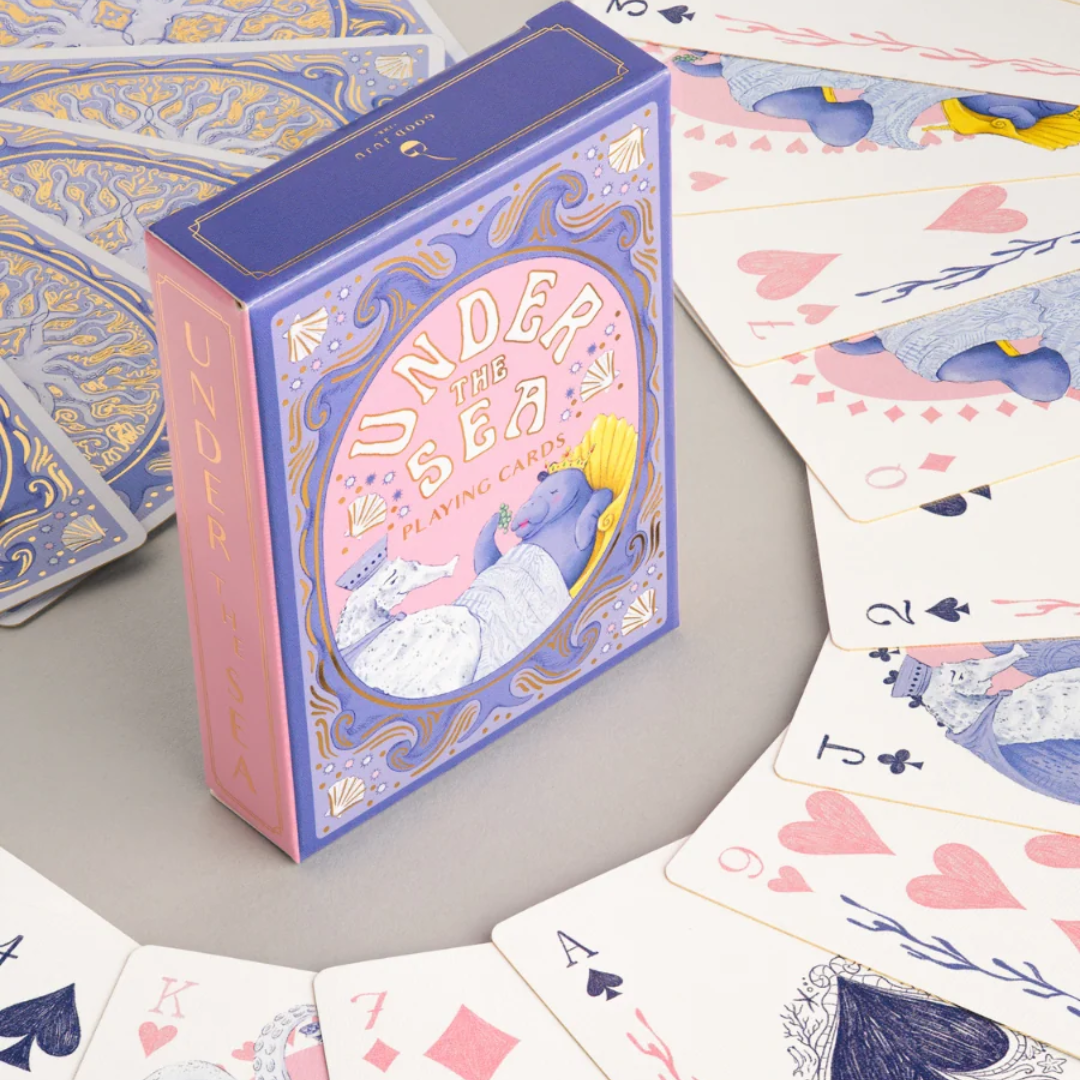 Playing Cards Book Box Set: Under the Sea