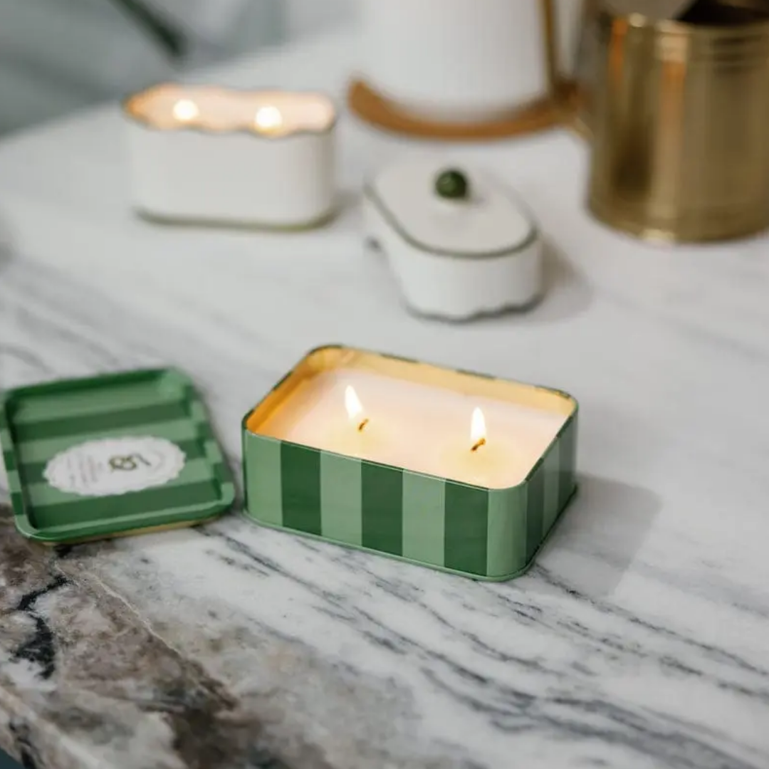 Wild Lemon Grass - 6.5 oz Tin Candle