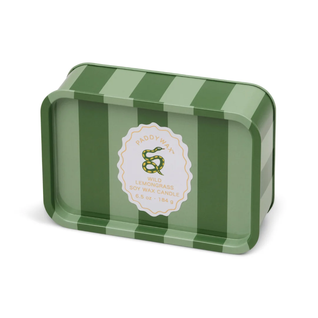 Wild Lemon Grass - 6.5 oz Tin Candle