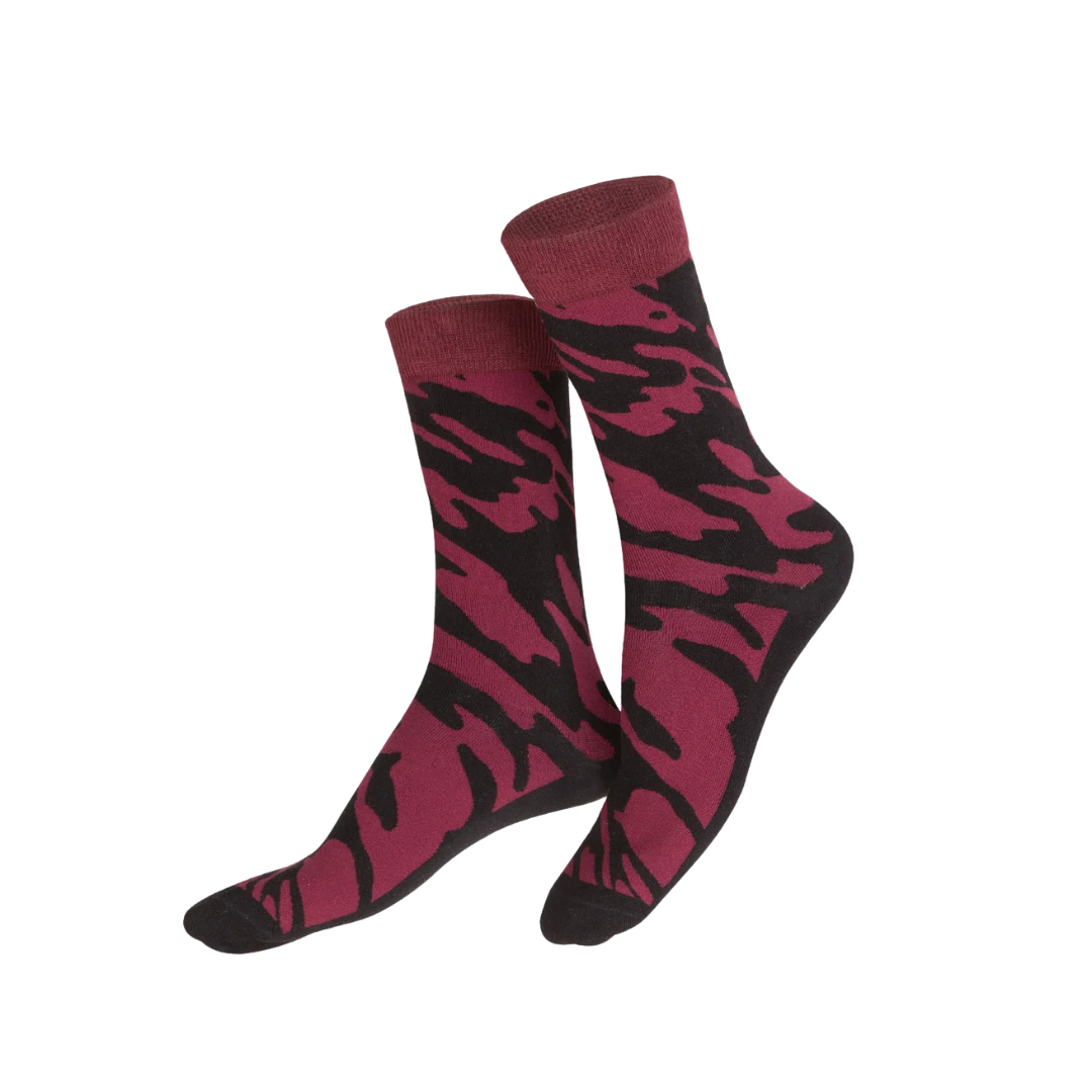 Wine Red Socks
