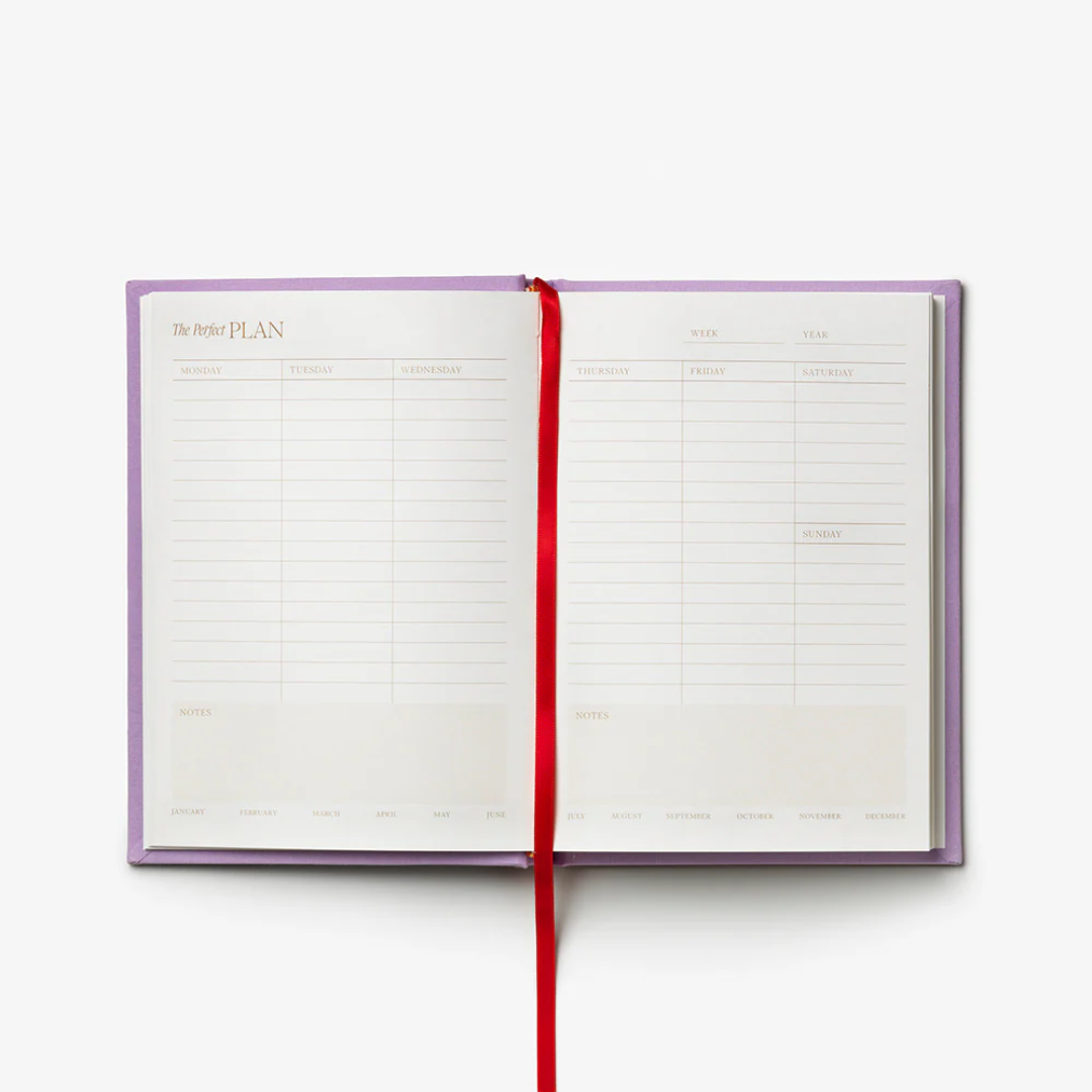 Weekly Planner - The perfect plan - Violet