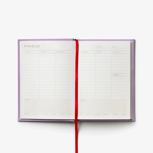 Weekly Planner - The perfect plan - Violet