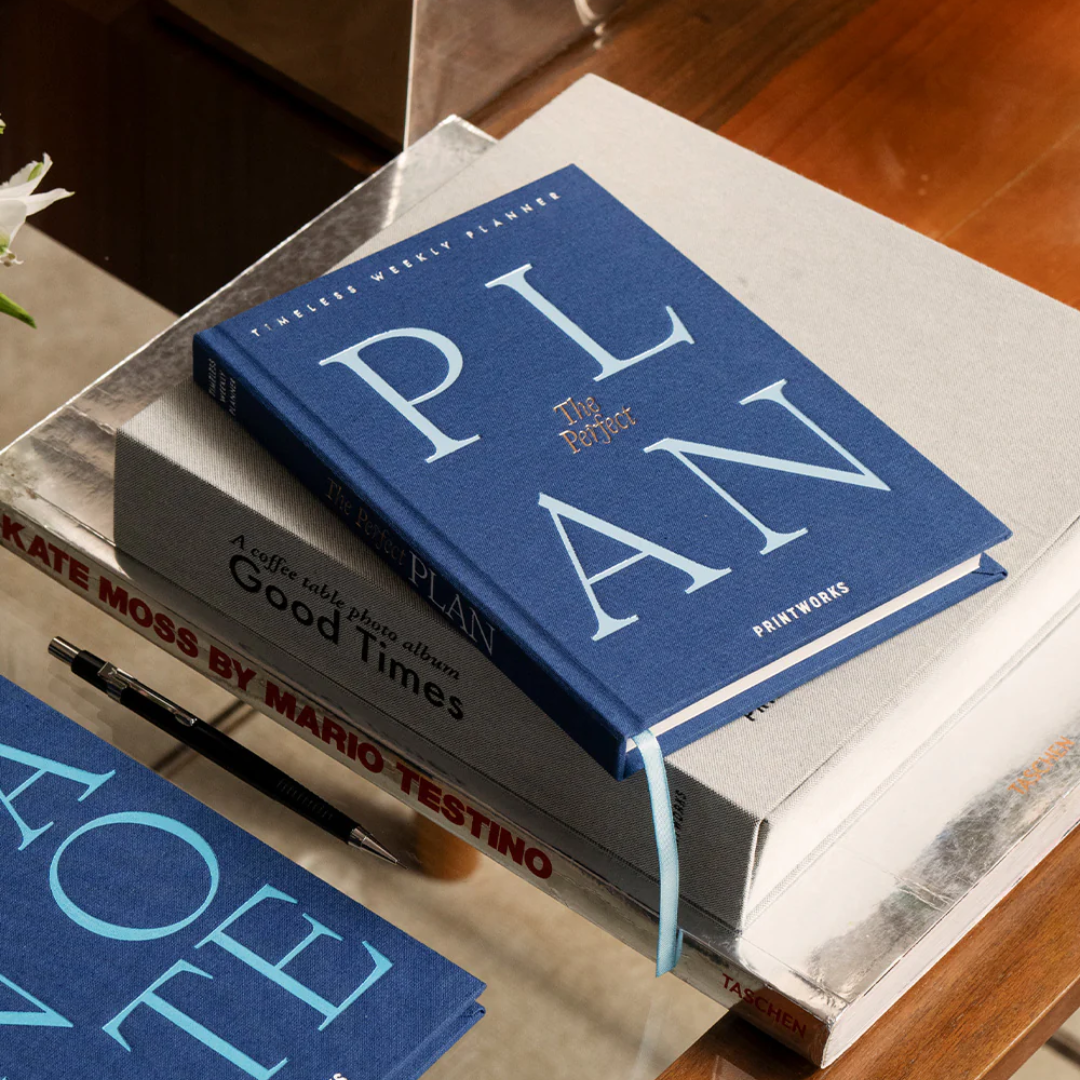 Weekly Planner - The perfect plan - Blue
