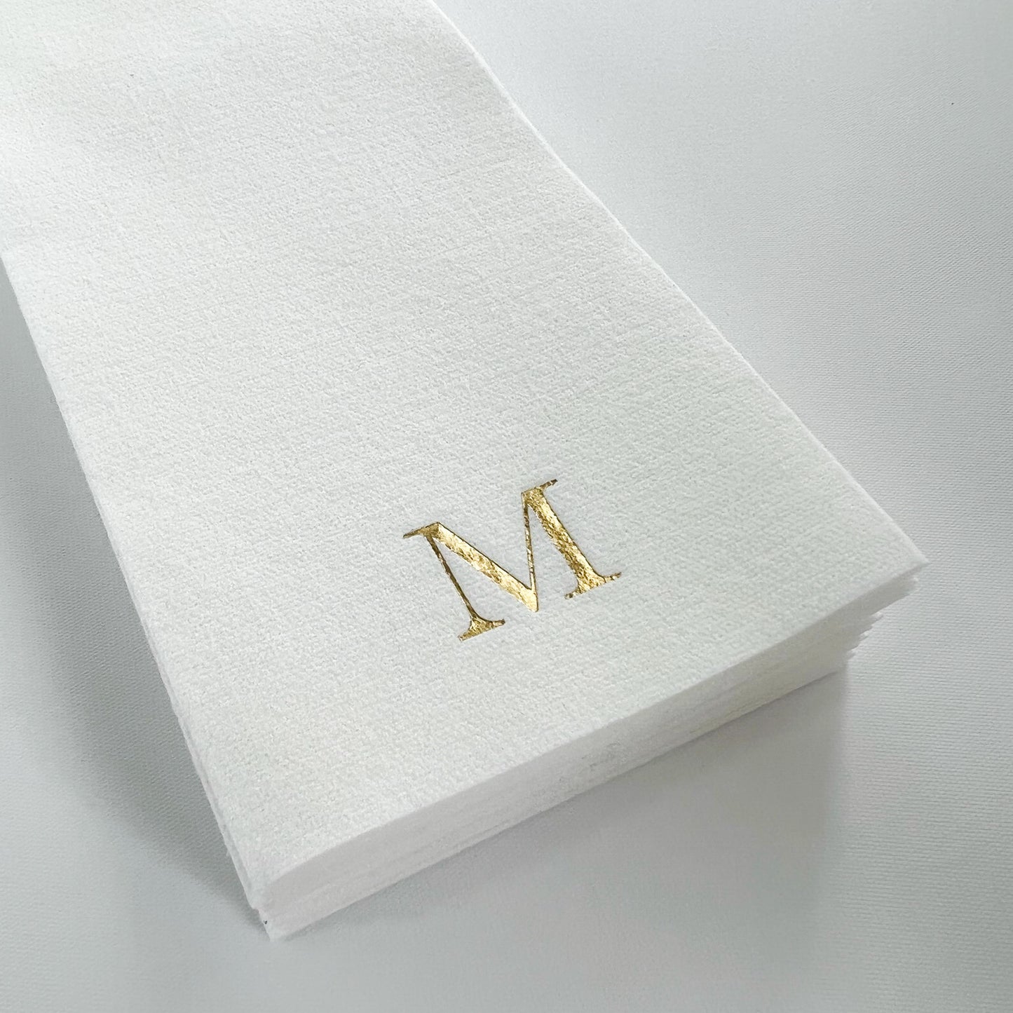 Personalized Initial Guest Towels