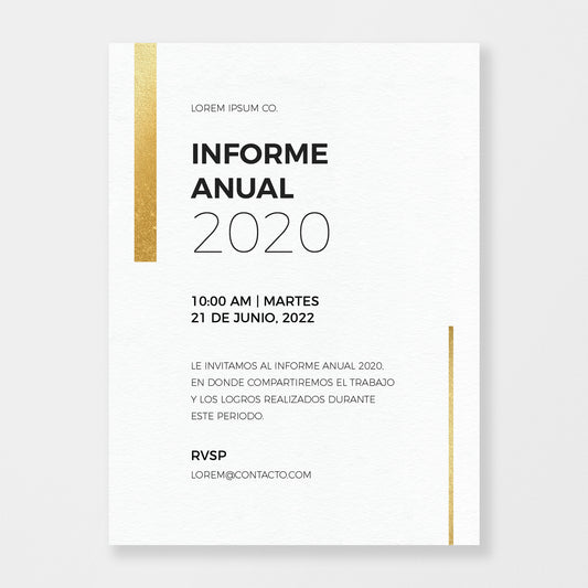 SIMPLY WHITE & GOLD ANNUAL REPORT