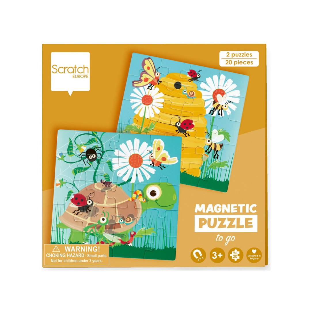 Magnetic Puzzle Book To go Garden