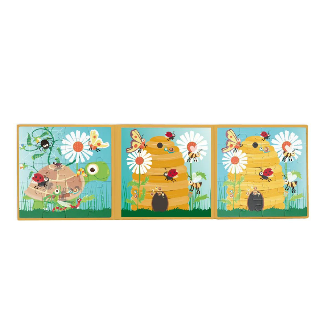 Magnetic Puzzle Book To go Garden