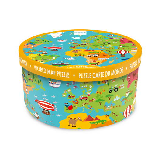 150 piezas Puzzle Mapamundi XXL