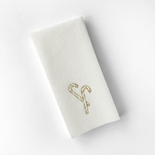 Candy Cane Guest Towel