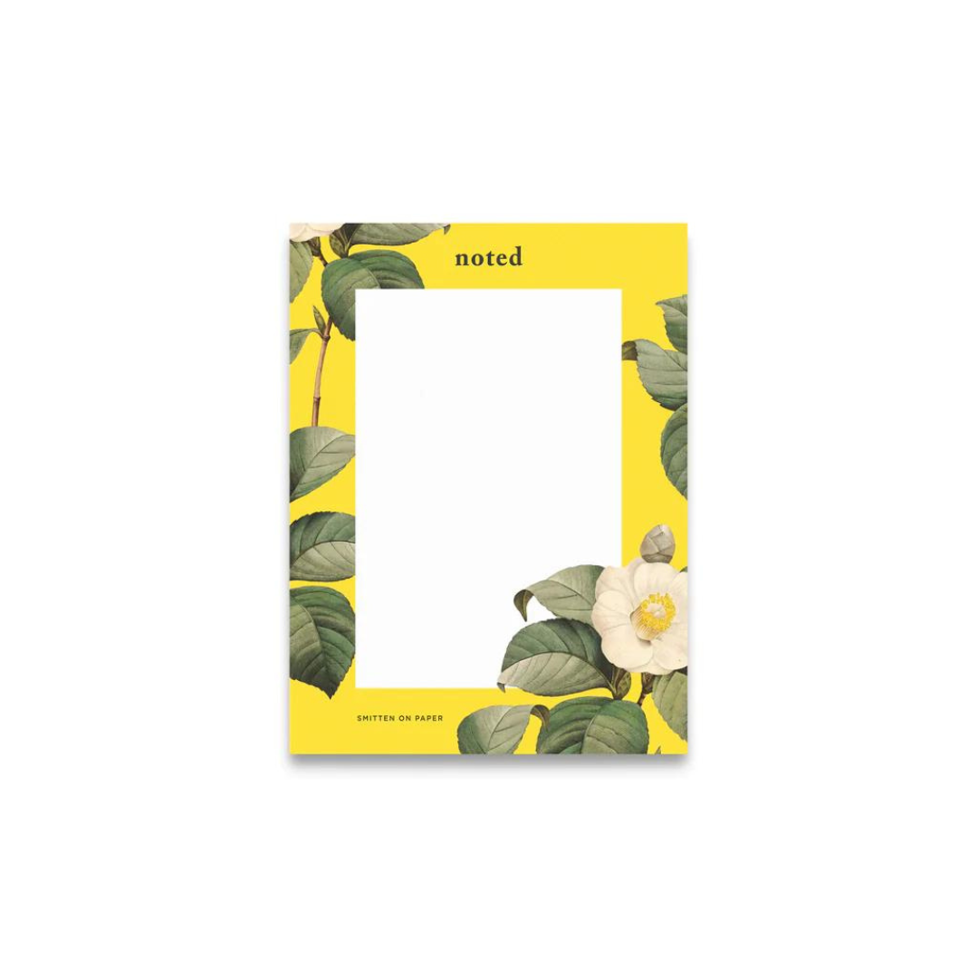 Camelia Floral Notepad